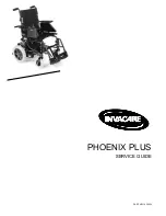 Invacare PHOENIX PLUS Service Manual preview