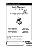 Invacare Platinum 10 (Spanish) Manual Del Operador preview