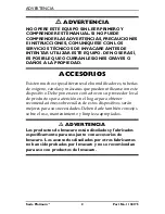 Preview for 2 page of Invacare Platinum 10 (Spanish) Manual Del Operador