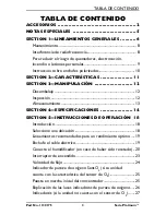 Preview for 3 page of Invacare Platinum 10 (Spanish) Manual Del Operador