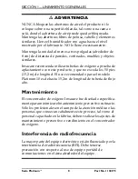 Preview for 8 page of Invacare Platinum 10 (Spanish) Manual Del Operador