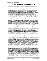 Preview for 38 page of Invacare Platinum 10 (Spanish) Manual Del Operador