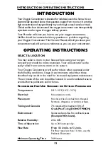 Preview for 12 page of Invacare PLATINUM 5 Operator'S Manual