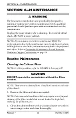 Preview for 26 page of Invacare Platinum IRC5LXAW User Manual