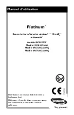 Preview for 31 page of Invacare Platinum IRC5LXAW User Manual