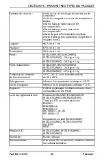 Preview for 45 page of Invacare Platinum IRC5LXAW User Manual