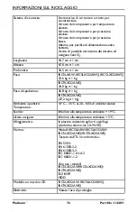 Preview for 76 page of Invacare Platinum IRC5LXAW User Manual