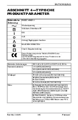 Preview for 105 page of Invacare Platinum IRC5LXAW User Manual