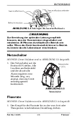 Preview for 113 page of Invacare Platinum IRC5LXAW User Manual