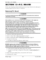 Preview for 54 page of Invacare Platinum IRC5LXO2AW Service Manual