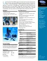 Preview for 1 page of Invacare Power 9000 Specification Sheet