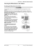 Preview for 73 page of Invacare Pronto M71 Base Owner'S Operator And Maintenance Manual