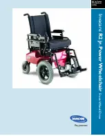 Invacare R2 jr. Specification Sheet preview
