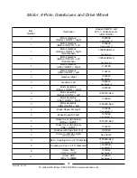 Предварительный просмотр 56 страницы Invacare Ranger II Storm MWD Parts Catalog