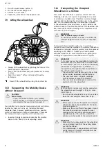 Предварительный просмотр 36 страницы Invacare Rea Focus 150 User Manual