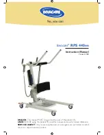 Preview for 1 page of Invacare RPS 440ee Instruction Manual