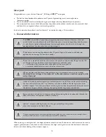 Preview for 3 page of Invacare ScanBed 750 User Manual