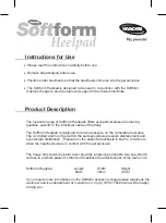 Preview for 2 page of Invacare Softform Heelpad Instructions For Use Manual