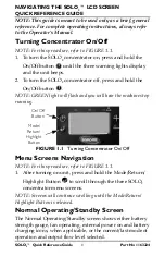 Preview for 1 page of Invacare SOLO2 TPO100 Quick Reference Manual