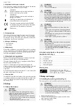 Preview for 2 page of Invacare Stileo H171 User Manual