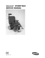 Invacare STORM4MAX Service Manual preview