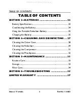 Preview for 4 page of Invacare Stratos IRC 1720 Operator'S Manual