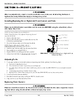 Preview for 32 page of Invacare TRACER EX2 Owner'S Operator And Maintenance Manual