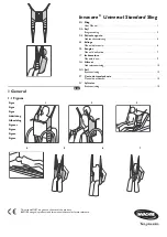 Invacare Universal Standard Sling User Manual preview