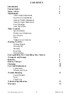 Preview for 2 page of InvaMed Monaco S-777NA User Manual