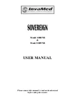 InvaMed Sovereign S888NR User Manual preview