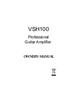 Invasion VSH100 Owner'S Manual preview