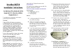 invebo BC7A Installation Instructions preview