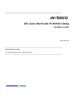 Invenco P2-400 SCC Quick Start Manual preview