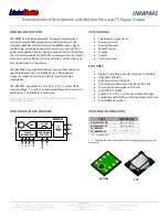 Preview for 1 page of InvenSense INMP411ACEZ-R0 Manual