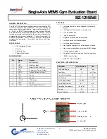 InvenSense ISZ-1215EVB Instructions preview