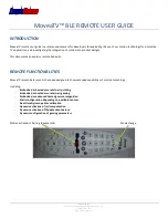 InvenSense MoveaTV BLE REMOTE User Manual preview