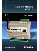 INVENTIA MT-021 User Manual preview