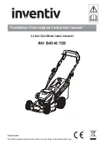 Предварительный просмотр 55 страницы inventiv INV B4046 T Translation From Original Instruction Manual