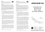 InVento Airglider 60 Owner'S Manual предпросмотр