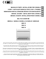 Preview for 1 page of INVENTOR 2600 W User& Installer'S Manual