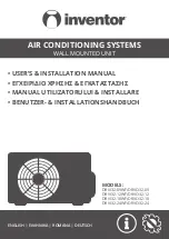 INVENTOR DRVI32-09WF User & Installation Manual preview