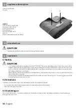 Preview for 16 page of inventum HB180G Instruction Manual