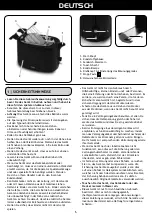 Preview for 6 page of inventum TT 74 B Instruction Manual