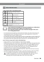 Предварительный просмотр 59 страницы inventum VDC8001W Instruction Manual