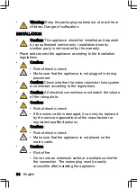 Preview for 34 page of inventum VVW6008AB User Manual