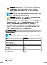 Preview for 38 page of inventum VVW6008AB User Manual