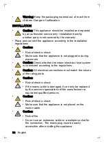 Preview for 34 page of inventum VVW6030AS User Manual