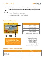 Предварительный просмотр 3 страницы Inventus Power 57575-101 Quick Start Manual