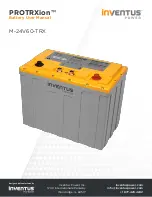 Inventus Power PROTRXion M-24V60-TRX User Manual preview