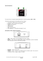 Предварительный просмотр 8 страницы inveo Nano Relay Output User Manual